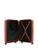 3-Piece Hard-Shell Suitcase Set ODEON - Medium, Cabin and XS Cabin