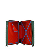 SEATTLE-O - 4-piece hard-shell suitcase set - Large suitcase, Medium suitcase, Cabin S and Cabin XS - AMERICAN TRAVEL