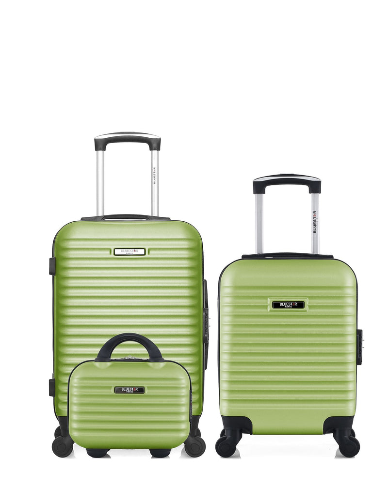 3 Luggages Bundle Cabin 55cm, Underseat 46cm and Vanity Case BRAZILIA