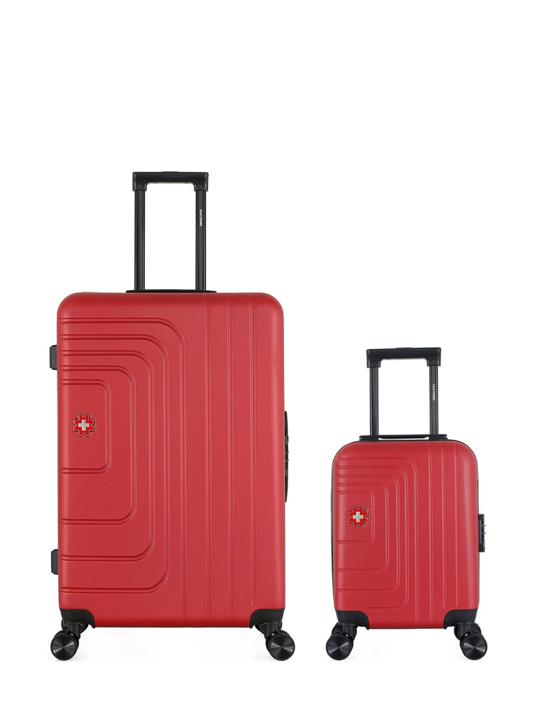 SWISS KOPPER - LOT DE 2 - Valises grand format et cabine XXS RUTI