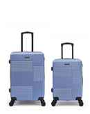 LIVIA - 2-piece hard-shell suitcase set - Medium suitcase and Cabin S - LPB LUGGAGE
