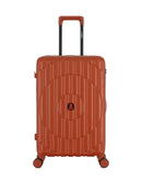 2-Piece Hard-Shell Suitcase Set ODEON - Medium and XS Cabin