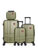 4 Luggage Bundle Medium 65cm, Cabin 55cm, Underseat 46cm and Vanity Case USTER
