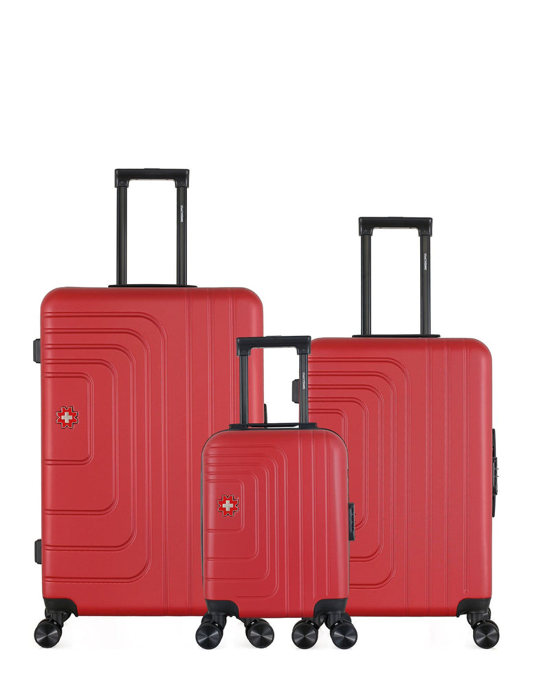 SWISS KOPPER - LOT DE 3 - Valises grand format, weekend et cabine XXS RUTI