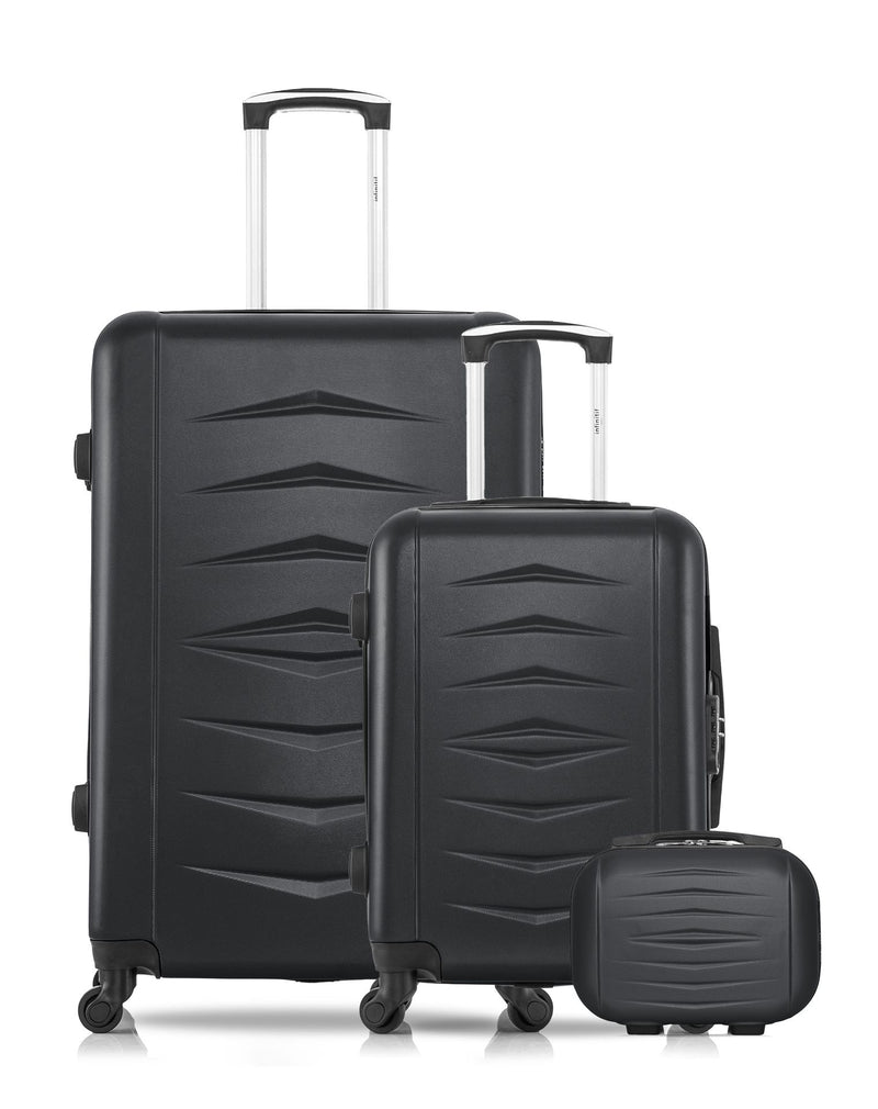 3 Luggages Bundle Large 75cm, Cabin 55cm an,d Vanity Case OVIEDO