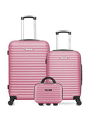 3 Luggages Set Medium 65cm, Cabin 55cm and Vanity BRAZILIA