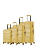 LYNDA-O - 4-piece hard-shell suitcase set - Large suitcase, Medium suitcase, Cabin S and Cabin XS - LPB LUGGAGE