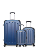 3 Luggage Bundle Large 75cm, Cabin 55cm and Underseat 46cm MADRID