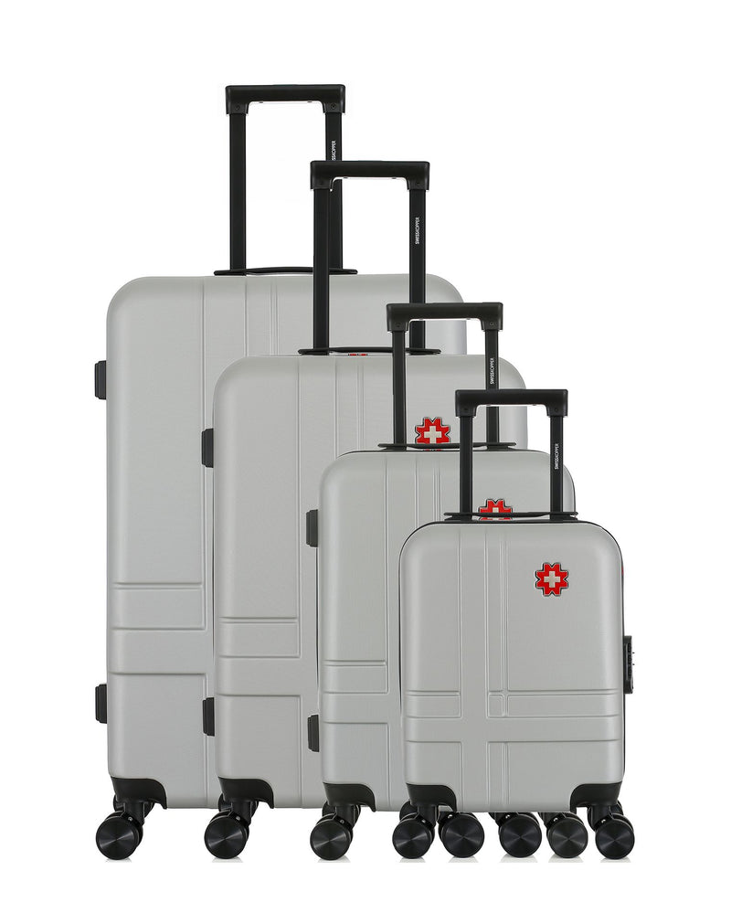 4 Luggage Bundle Large 75cm, Medium 65cm, Cabin 55cm and Vanity USTER-M