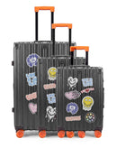 LUGERS - 3-piece hard-shell suitcase set - Large suitcase, Medium suitcase and Cabin S - ELEVENPARIS