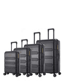 LYNDA-O - 4-piece hard-shell suitcase set - Large suitcase, Medium suitcase, Cabin S and Cabin XS - LPB LUGGAGE