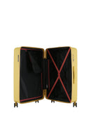 3-Piece Hard-Shell Suitcase Set ODEON - Large, Medium and Cabin