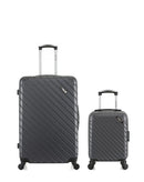 Set of 2  large and carry-on suitcases XXS CITÉ