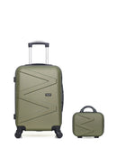 2 Luggage Bundle Cabin 55cm and Vanity Case AMAZONE