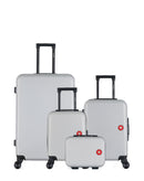 4 Luggage Bundle Large 75cm, Cabin 55cm, Underseat 46cm and Vanity Case SPIEZ