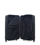 WAVE PARIS - 2-Piece Suitcase Set - Large Suitcase and Cabin S SELENGA