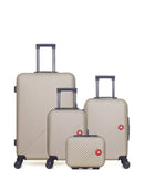 4 Luggage Bundle Large 75cm, Cabin 55cm, Underseat 46cm and Vanity Case SPIEZ