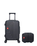 SWISS KOPPER - LOT DE 2 - Valises cabine et vanity RUTI