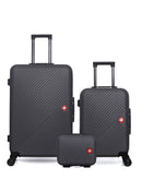 3 Luggage Bundle Large 75cm, Cabin 55cm and Vanity Case SPIEZ