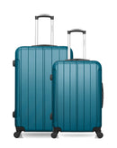 Set of 2 large and weekend suitcases NAPOLI