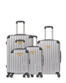 LPB LUGGAGE MARIANNE - 4-piece luggage set in ABS (large suitcase, medium suitcase, cabin S and cabin XXS)