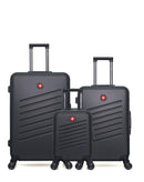 3 Luggage Bundle Large 75cm, Medium 65cm and Underseat 46cm ZURICH