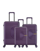 CELIA - 3-piece hard-shell suitcase set - Medium suitcase, Cabin S and Cabin XS - LPB LUGGAGE