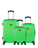 3 Luggage Bundle Medium 65cm Cabin 55cm Underseat 46cm Agatha - LPB