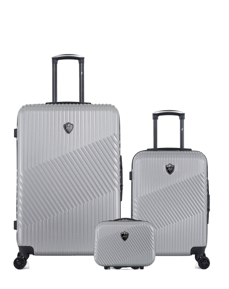 3 Luggages Bundle Large 75cm, Cabin 55cm and Vanity Case PETER