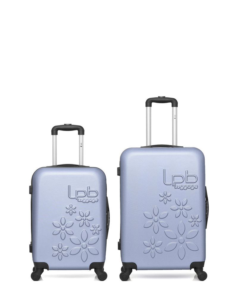 LPB LUGGAGE - 2 Luggage Bundle Medium 65cm and Cabin 55cm ELEONOR