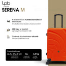 SERENA - Medium hard-shell suitcase - LPB LUGGAGE