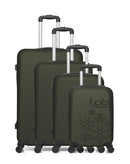 ELEONOR-M - 4-piece hard-shell suitcase set - Large suitcase, Medium suitcase, Cabin S and Cabin XXS - LPB LUGGAGE