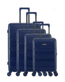 LYNDA-O - 4-piece hard-shell suitcase set - Large suitcase, Medium suitcase, Cabin S and Cabin XS - LPB LUGGAGE