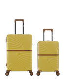 OAKLAND - 2-piece hard-shell suitcase set - Medium suitcase and Cabin XS - AMERICAN TRAVEL