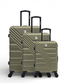 REDWOOD - 3-piece hard-shell suitcase set - Large suitcase, Medium suitcase and Cabin S - AMERICAN TRAVEL