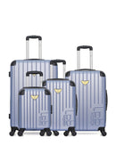 LPB LUGGAGE MARIANNE - 4-piece luggage set in ABS (large suitcase, medium suitcase, cabin S and cabin XXS)