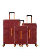 3-Piece Hard-Shell Suitcase Set EVERGLADES - Large, Medium and Cabin