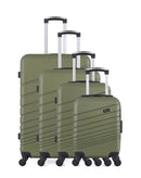 4 Luggage Bundle Large 75cm, Medium 65cm, Cabin 55cm and Underseat 46cm TIGRE-M