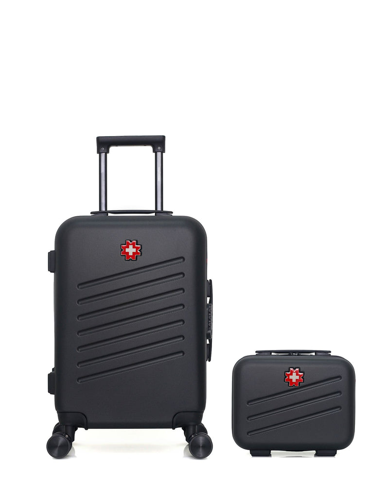 2 Luggage Bundle Cabin 55cm and Vanity Case ZURICH