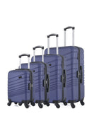 4 Luggage Bundle Large 75cm, Medium 65cm, Cabin 55cm and Underseat 46cm TIGRE-M