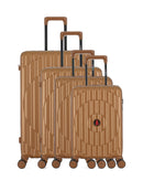 4-Piece Hard-Shell Suitcase Set ODEON-O