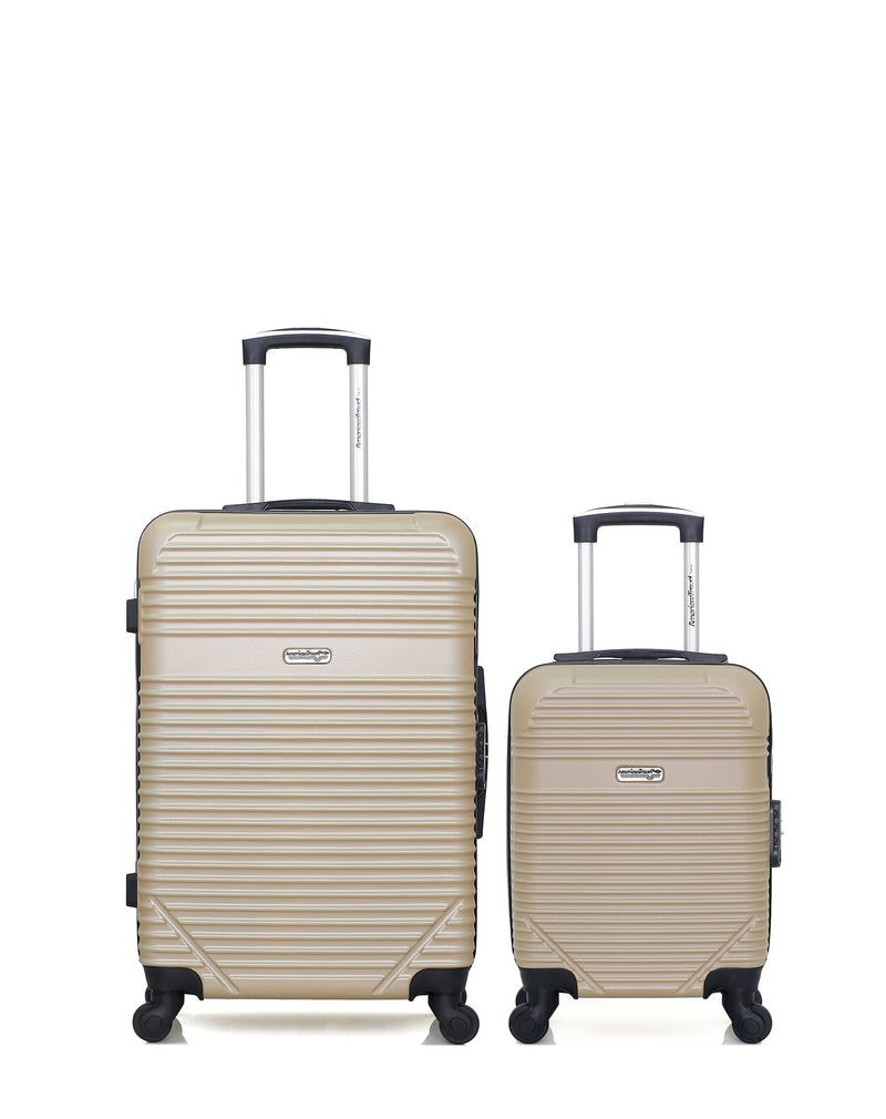 2 Luggages Bundle Medium 65cm and Underseat 46cm MEMPHIS