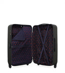 LPB LUGGAGE MARIANNE - 4-piece luggage set in ABS (large suitcase, medium suitcase, cabin S and cabin XXS)