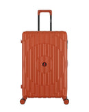 2-Piece Hard-Shell Suitcase Set ODEON - Large and XS Cabin