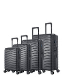 SEATTLE-O - 4-piece hard-shell suitcase set - Large suitcase, Medium suitcase, Cabin S and Cabin XS - AMERICAN TRAVEL