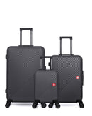 3 Luggage Bundle Large 75cm, Medium 65cm and Underseat 46cm SPIEZ