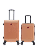 2-Piece Hard-Shell Suitcase Set GSTAAD - Medium and Cabin