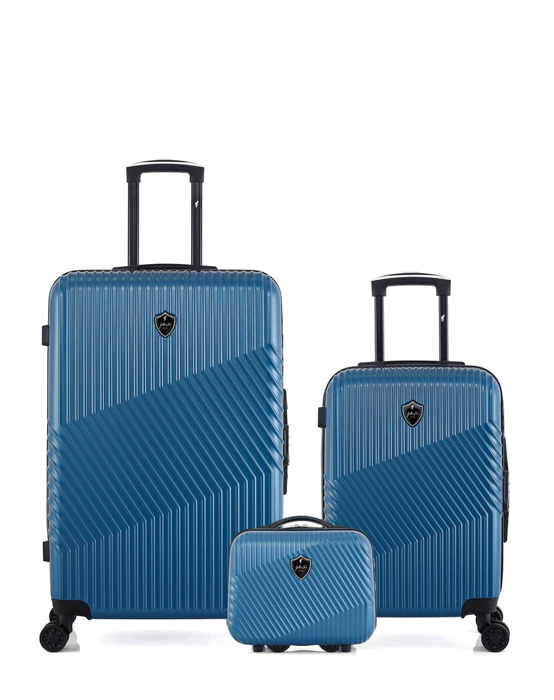 3 Luggages Bundle Large 75cm, Cabin 55cm and Vanity Case PETER