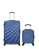 2 Luggage Bundle Large 75cm and Underseat 46cm DANUBE