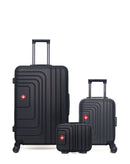 SWISS KOPPER - LOT DE 3 - Valises grand format, cabine XXS et vanity RUTI